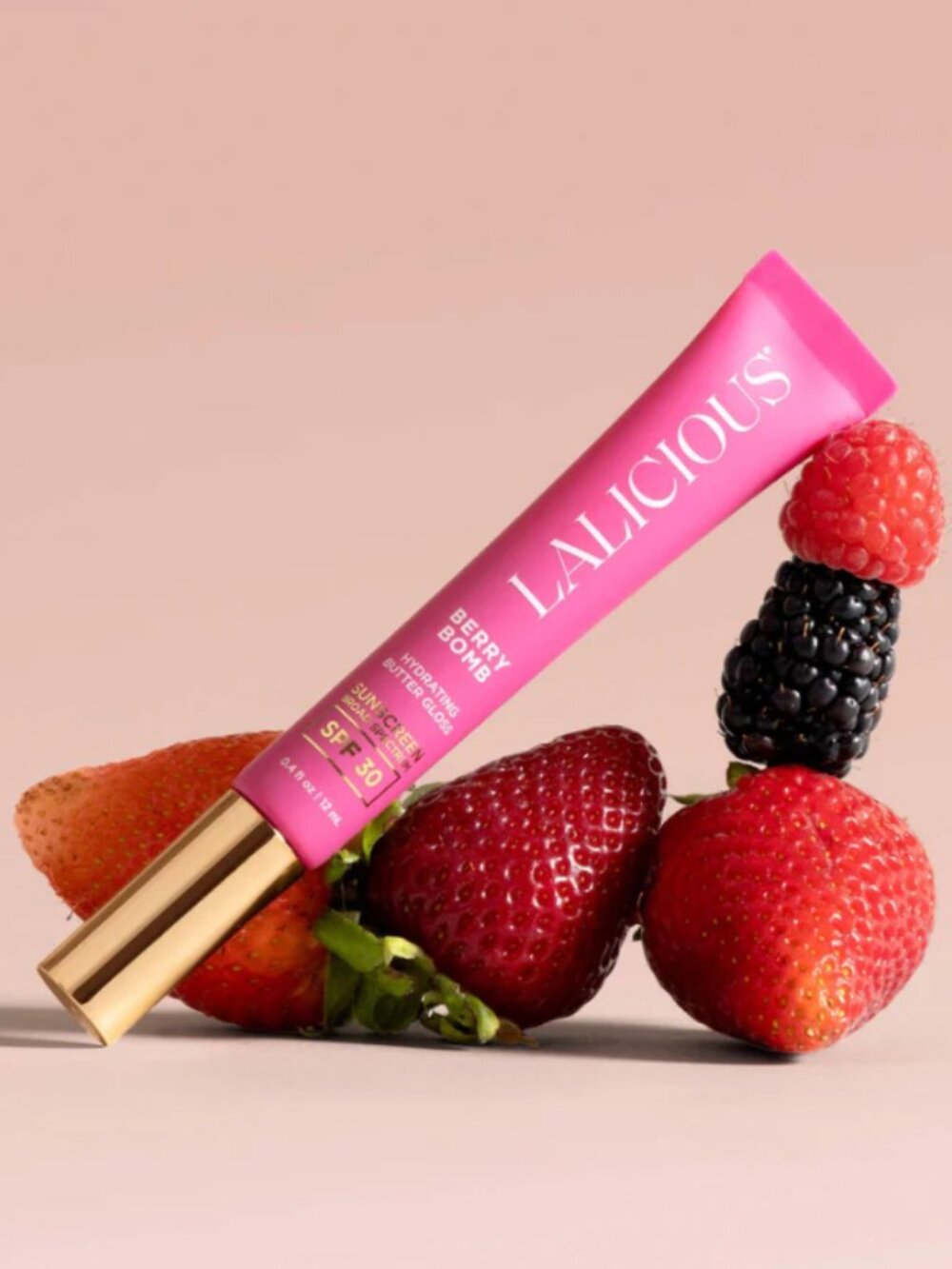 Lalicious - Berry Bomb Hydrating Butter Gloss SPF 30 - NWT